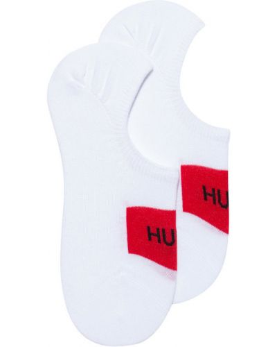 Nízké ponožky Hugo bílé