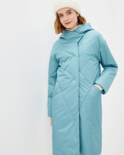 Утепленная демисезонная куртка Kankama голубая