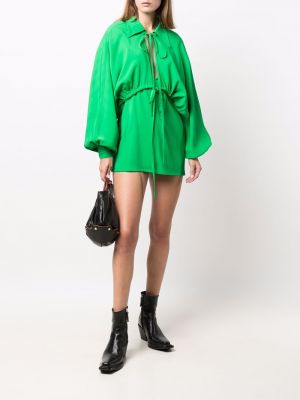 Maksi kleita ar banti Ami Paris zaļš