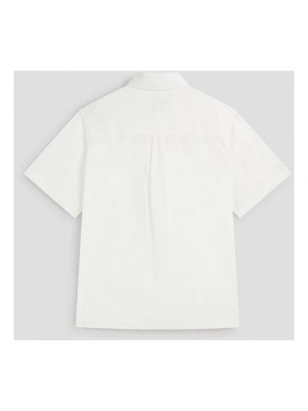 Hemd mit kurzen ärmeln Les Deux weiß