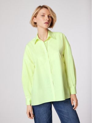 Košulja oversized Simple zelena