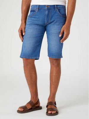 Niebieskie szorty jeansowe Wrangler