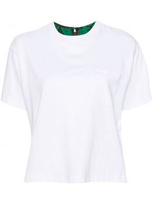 Geblümte t-shirt mit print Sacai