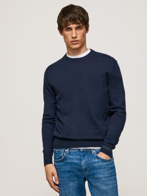 Vilnas džemperis Pepe Jeans zils