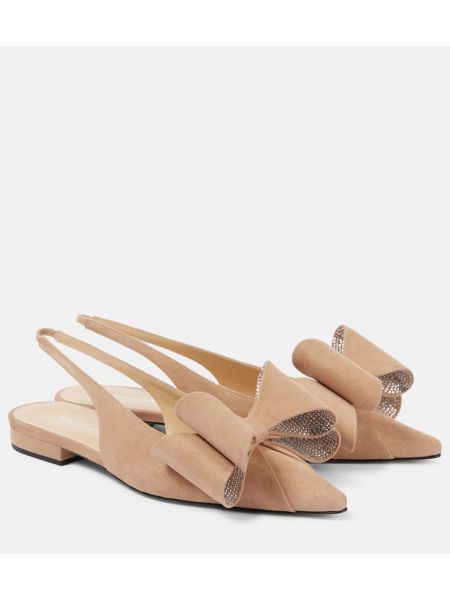 Slingback mokka matalat kengät Mach & Mach beige