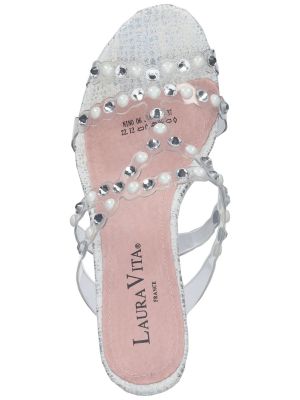 Chaussures de ville avec perles transparentes Laura Vita