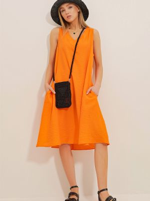 Ruha Trend Alaçatı Stili narancsszínű