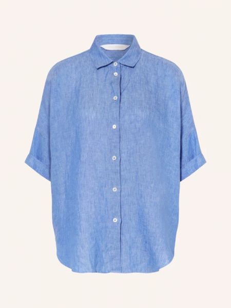 Льняная блузка Robert Friedman синяя