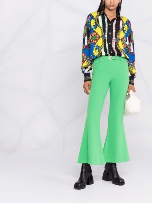 Pantalones Versace Jeans Couture verde