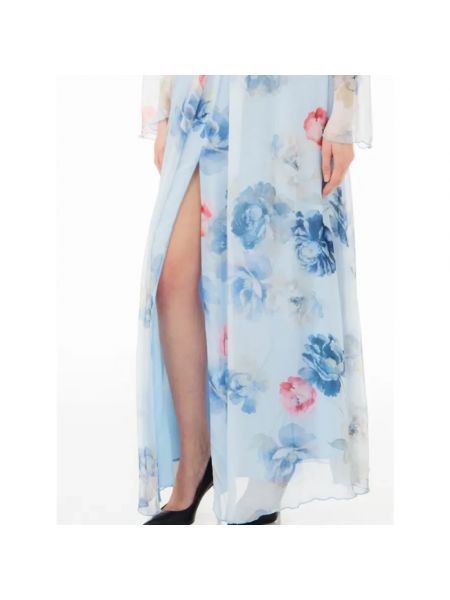 Sukienka długa w kwiatki Blugirl