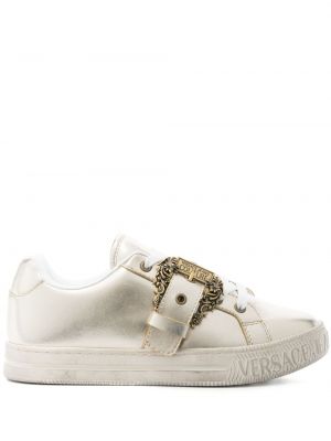 Sneakersy Versace Jeans Couture złote