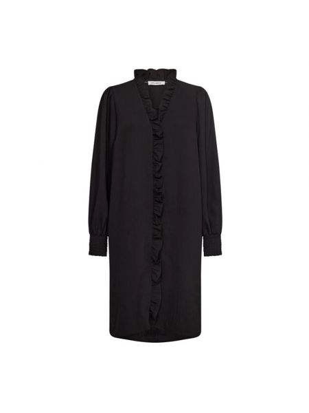 Sukienka z falbankami Co'couture czarna