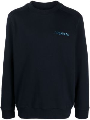 Sweatshirt aus baumwoll Premiata blau
