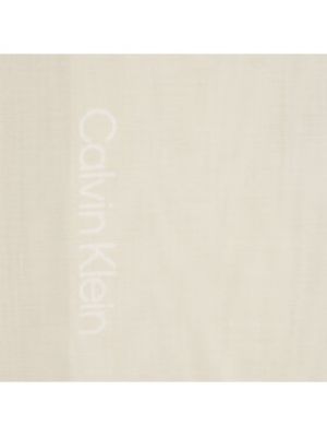 Šátek Calvin Klein béžový