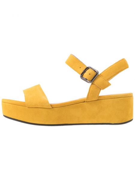 Sandały Ecco żółte