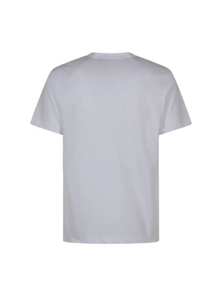 Camisa de algodón con estampado Comme Des Garçons blanco