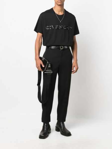 T-shirt aus baumwoll Givenchy schwarz