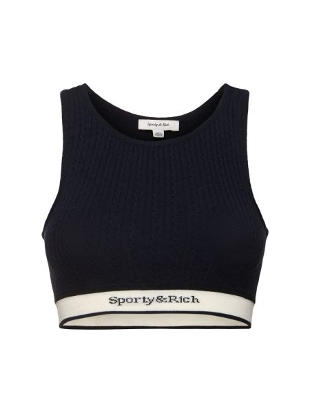 Topp Sporty & Rich blå