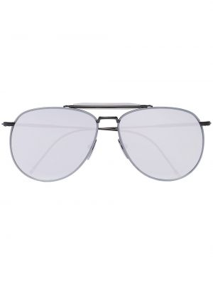 Thom Browne Eyewear gafas de sol estilo aviador - Metalizado