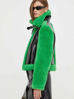 Kurtka przejściowa Karl Lagerfeld zielona