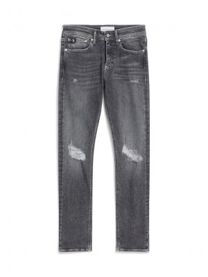 Skinny fit džínsy Calvin Klein Jeans sivá