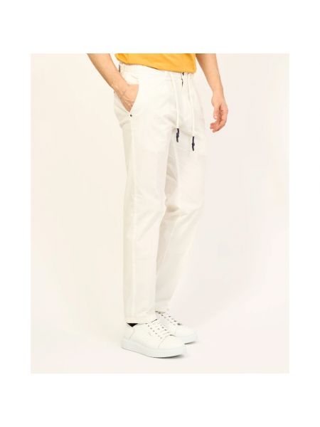 Pantalones chinos Yes Zee blanco
