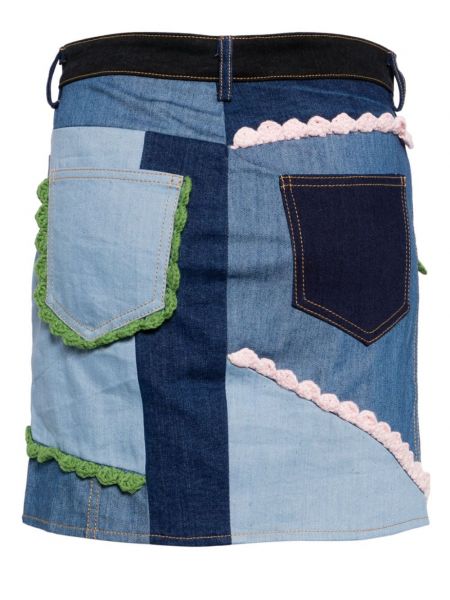 Spódnica jeansowa Cavia niebieska