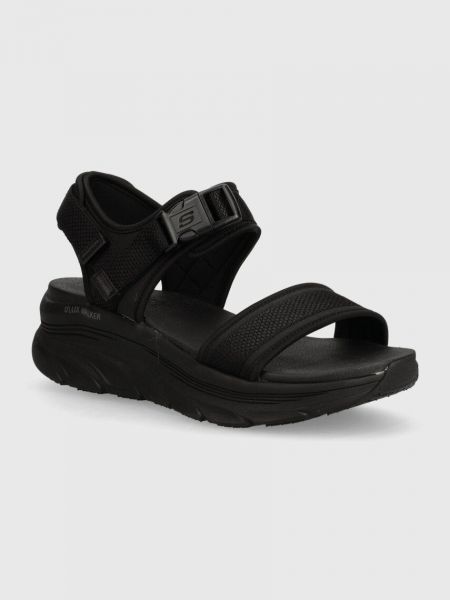Sandale cu platformă Skechers negru