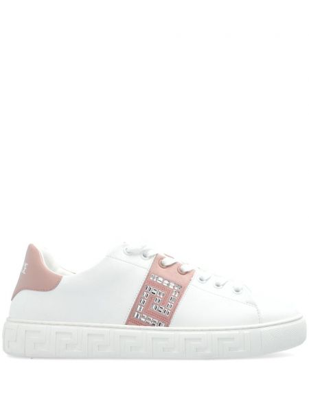 Krystaller sneakers Versace hvid