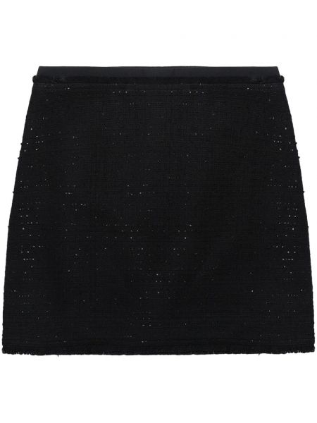 Mini suknja od tvida Juun.j crna