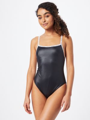 Jednodielne plavky Calvin Klein Swimwear čierna