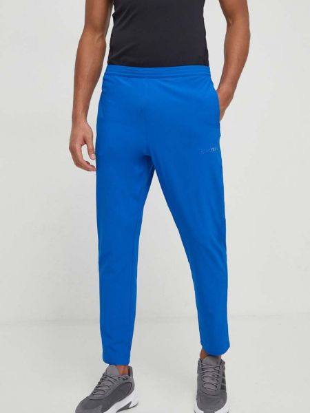 Niebieskie spodnie sportowe Calvin Klein Performance