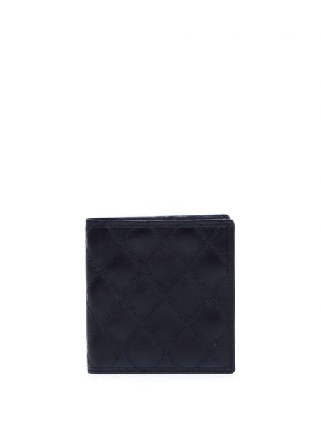 Pikowany portfel Chanel Pre-owned czarny