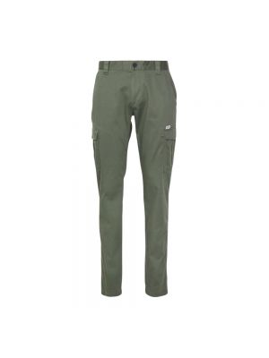 Spodnie slim fit Tommy Jeans zielone