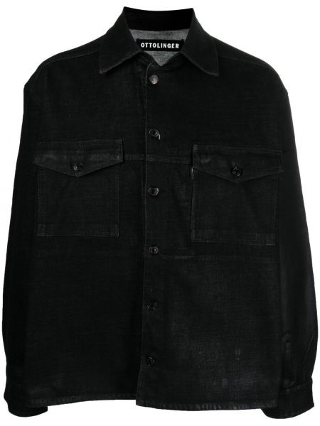Oversize jeanshemd Ottolinger schwarz