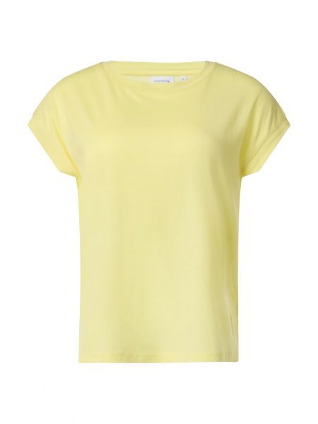 T-shirt Comma Casual Identity jaune