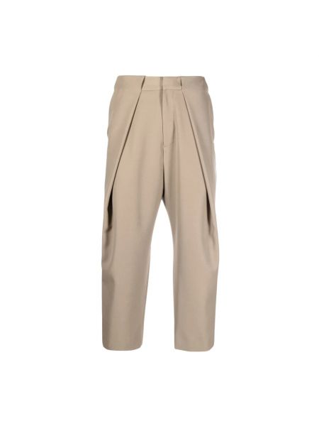 Pantalon large Balmain beige