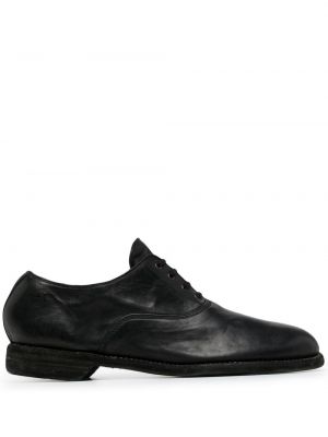Chaussures oxford en cuir Guidi noir