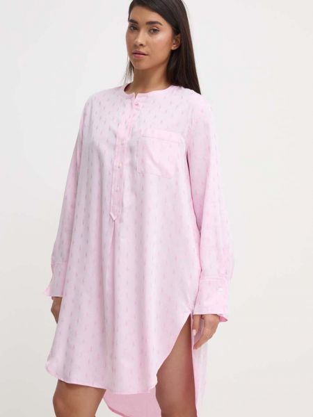 Koszula nocna Polo Ralph Lauren różowa