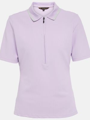 Polo marškinėliai Goldbergh violetinė
