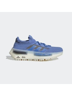 Chaussures de ville en tricot Adidas bleu