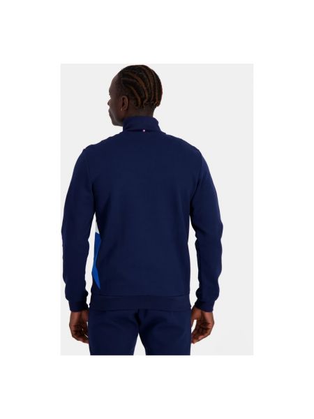 Bluza rozpinana Le Coq Sportif niebieska