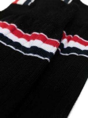 Chaussettes à rayures Thom Browne noir