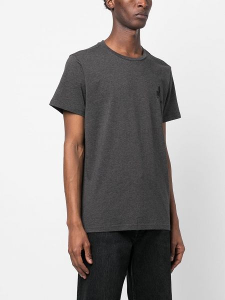 T-shirt di cotone Isabel Marant grigio