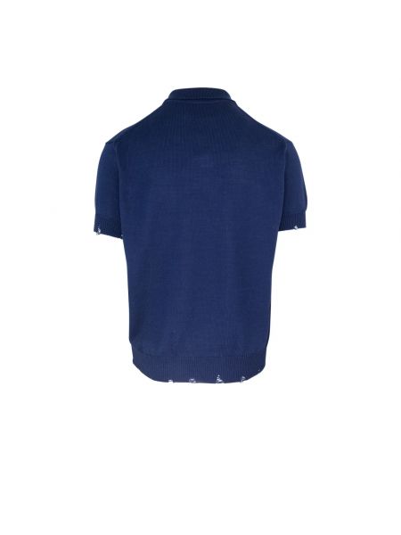 Poloshirt aus baumwoll Amaránto blau