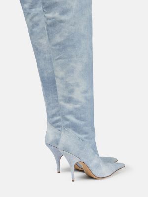Stivali di gomma Gia Borghini blu