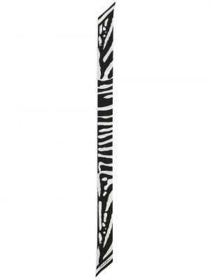 Šal s potiskom z zebra vzorcem Dolce & Gabbana