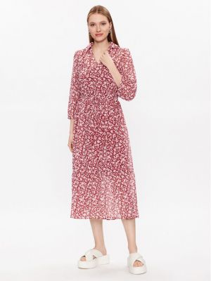 Φόρεμα σε στυλ πουκάμισο Moss Copenhagen ροζ