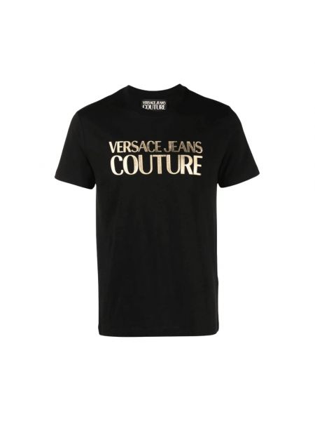 Koszulka Versace Jeans Couture czarna