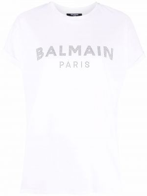 T-skjorte Balmain hvit